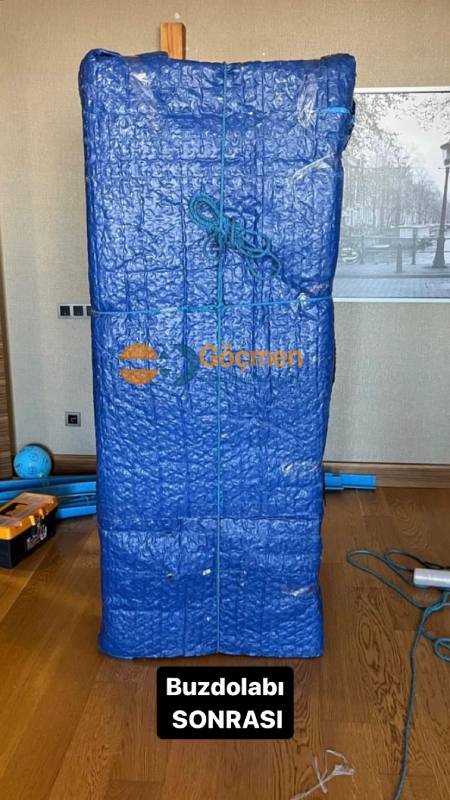 Körfez evden eve nakliyat buzdolabı paketleme sonrası